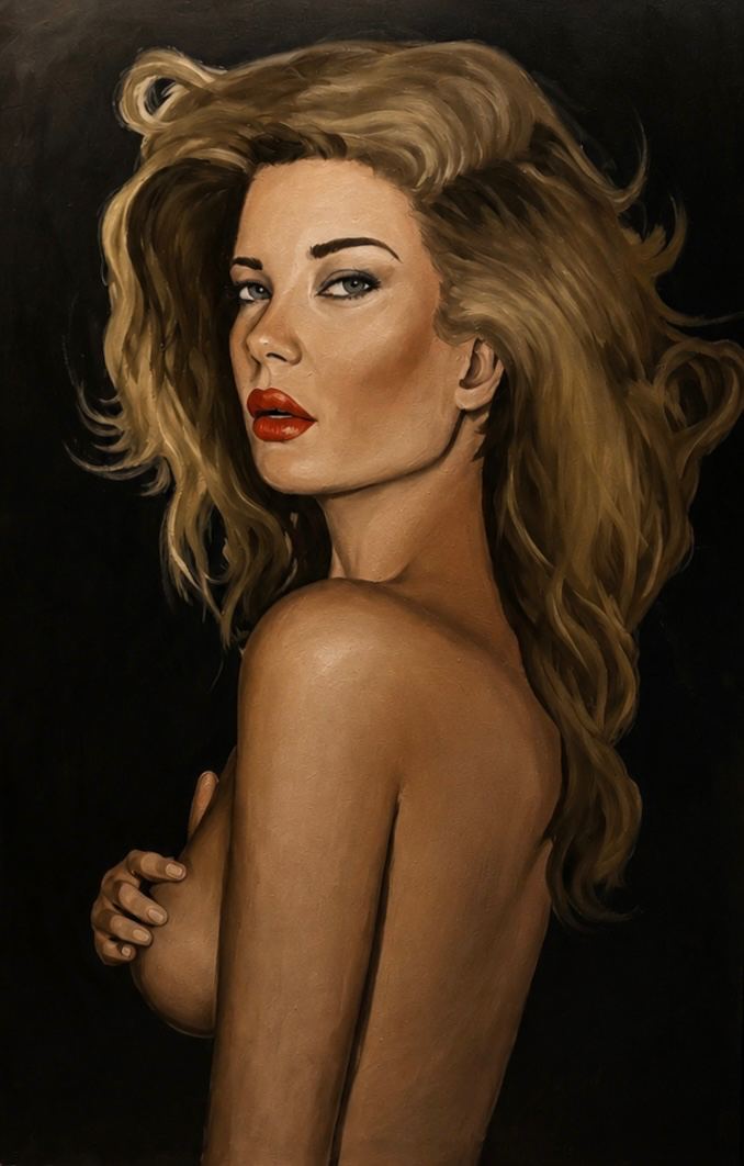 Portrait — oil on canvas
